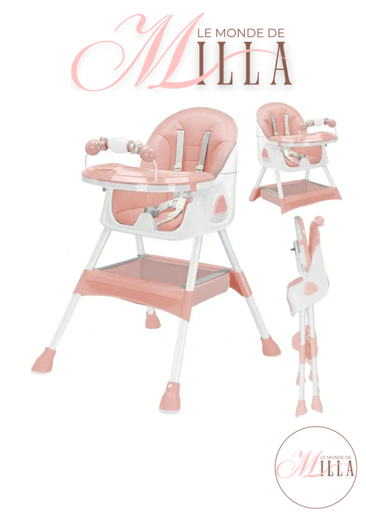 Chaise Haute Évolutive 3-en-1 (6 mois à 3 ans)