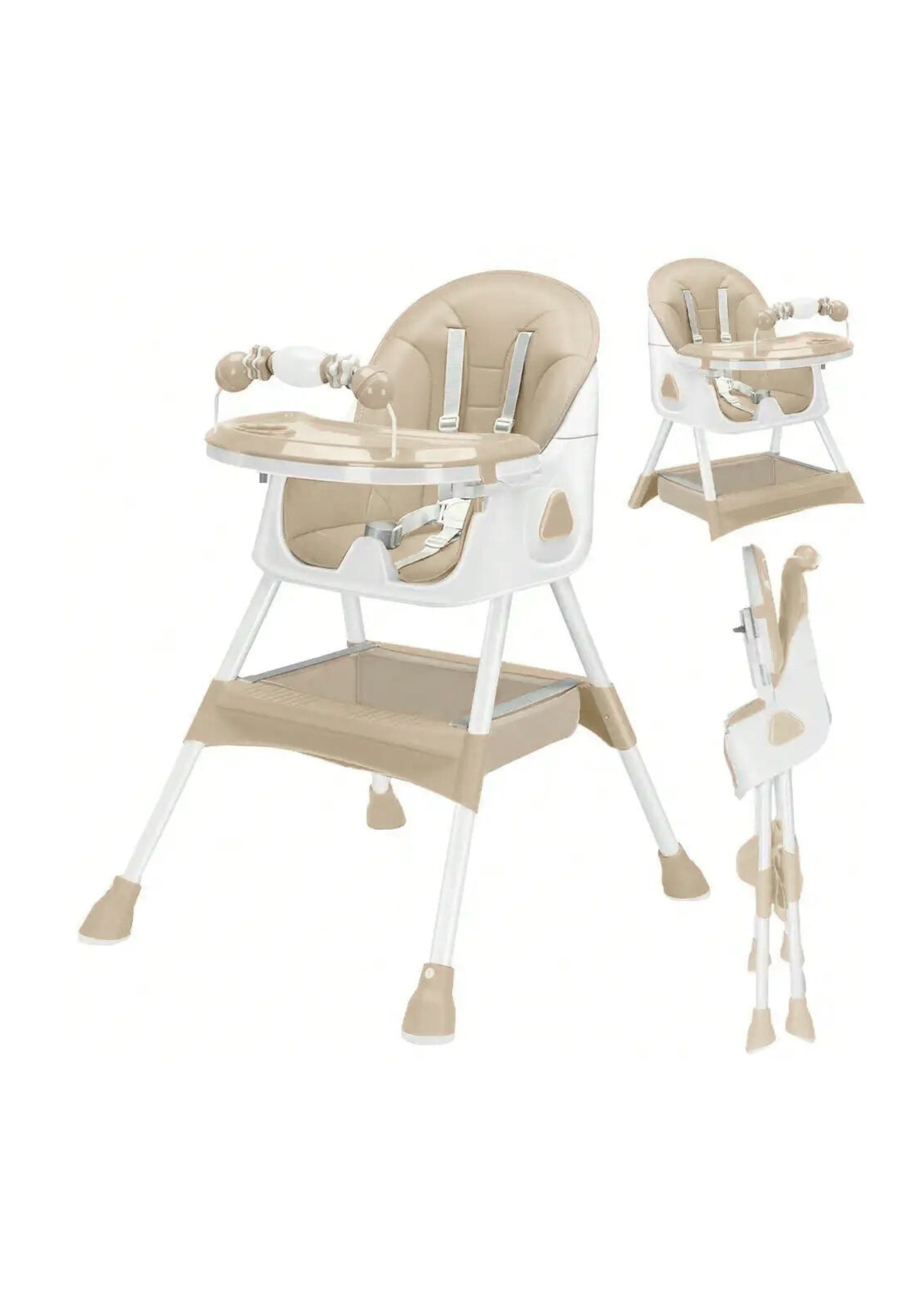 Chaise Haute Évolutive 3-en-1 (6 mois à 3 ans)