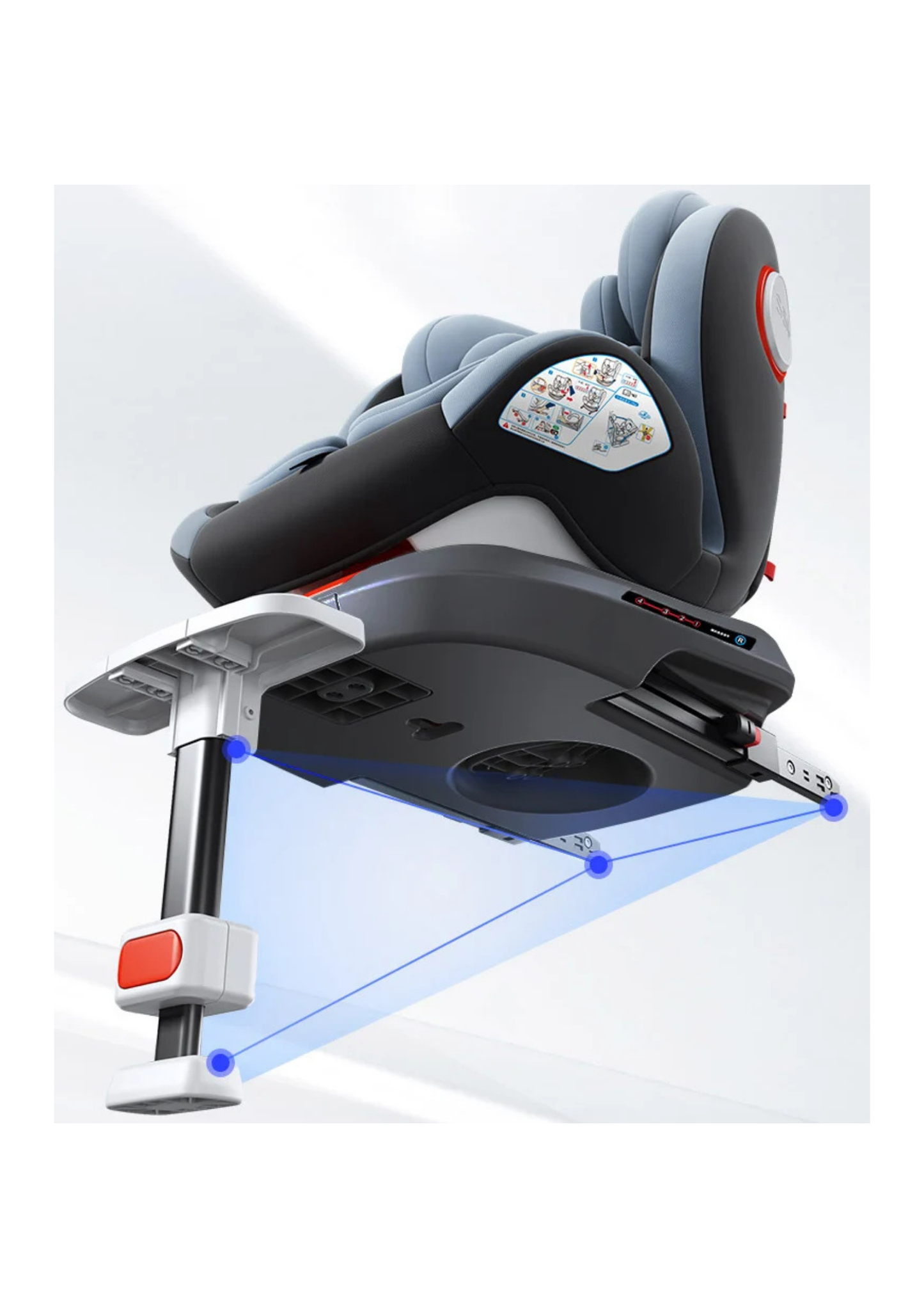 Siège Auto Évolutif Et Rotatif 0-12 ans