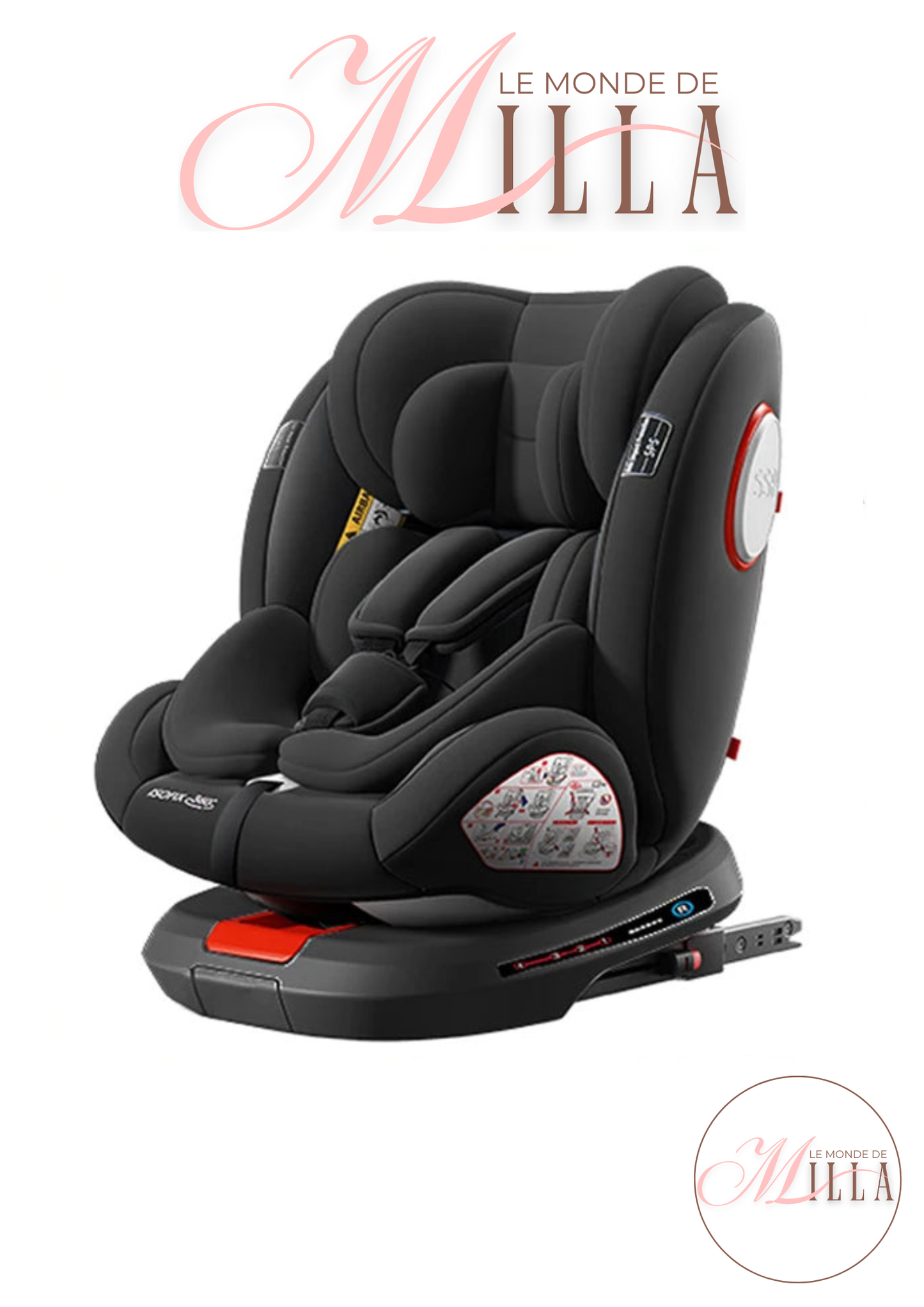 Siège Auto Évolutif Et Rotatif 0-12 ans